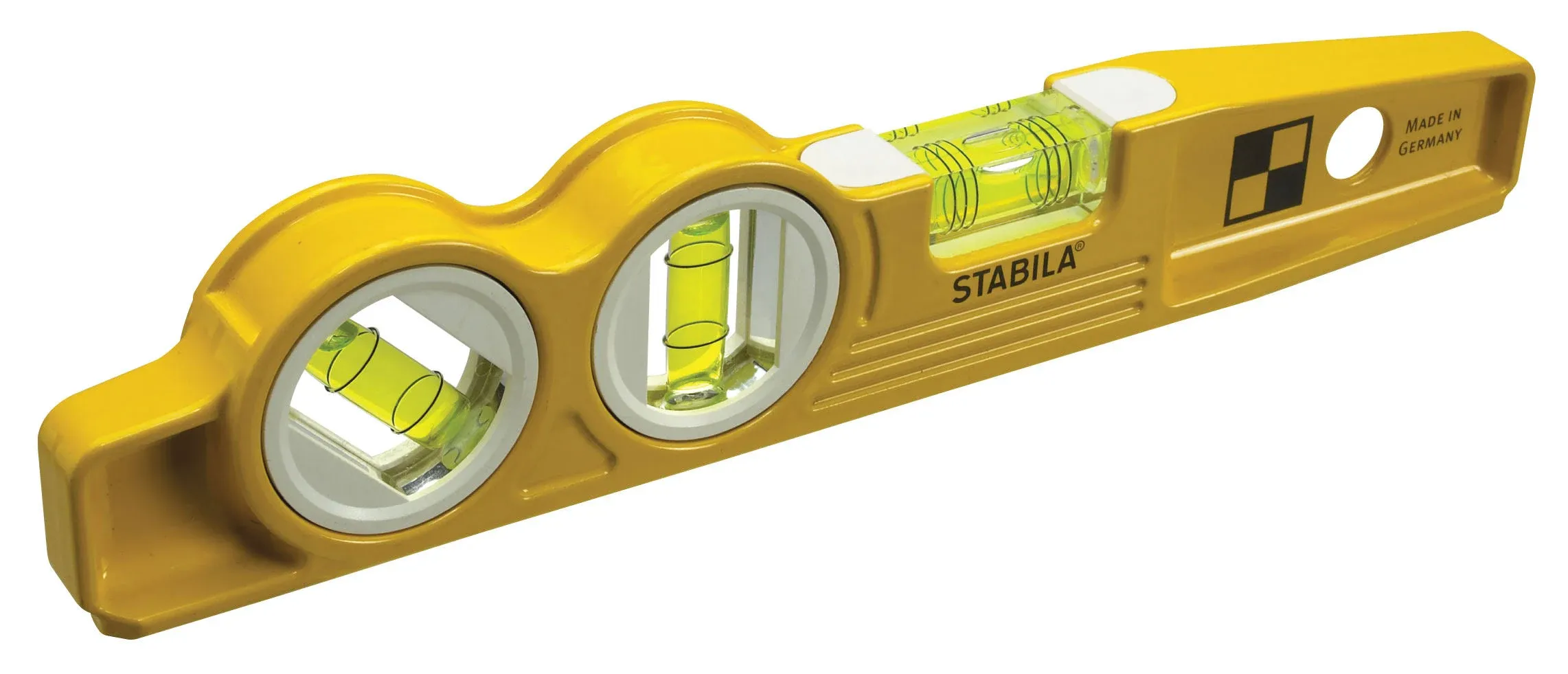 Stabila - Die Cast Magnetic Torpedo with 45-Degree Vial and V-Groove Frame