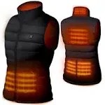 Dr. Prepare Unisex USB Electric Heated Vest with 3 Heating Levels 6 Zones - A...