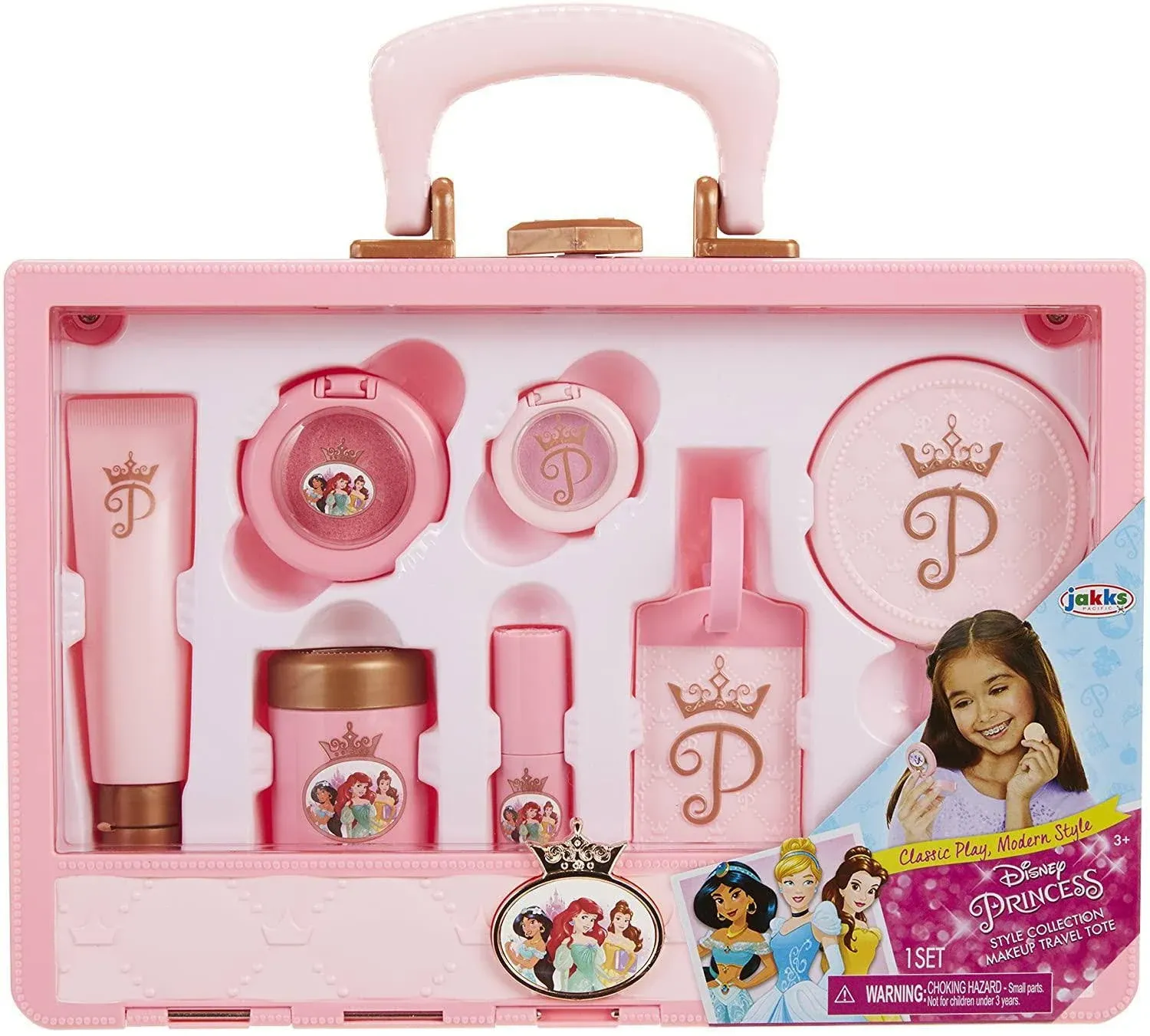 Disney Princess Style Collection Makeup Travel Tote Playset New Fast Shipping ✈