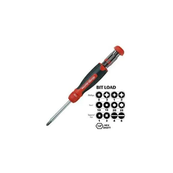 MegaPro Original Ratcheting Multi-Bit Screwdriver - 13 in 1