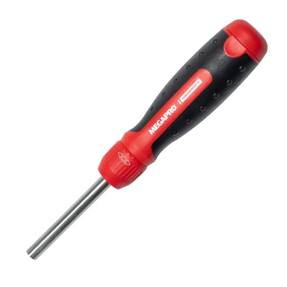 Megapro Tamperproof Ratcheting 13-1 Multi Bit Screwdriver Security Torx Hex Span