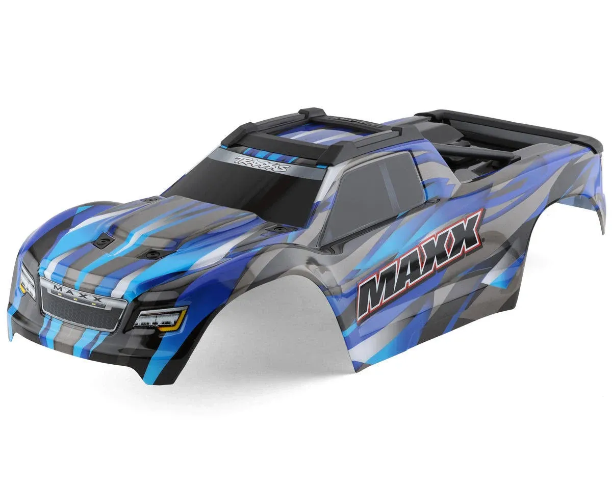 Traxxas 8918A Body, Maxx®, blue (painted, decals applied)