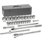 GearWrench 80880 27-Piece 3/4" Drive 12-Point SAE Socket Set