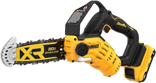 DeWalt 20V Max 8 in. Brushless Cordless Pruning Chainsaw Kit