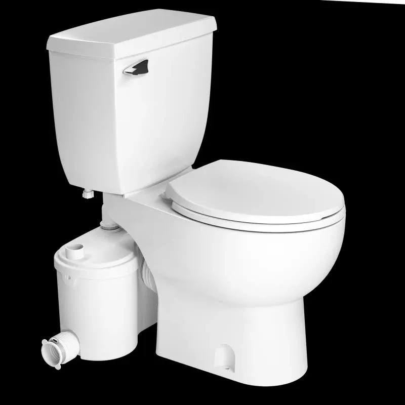 Saniflo Sanibest Pro Round Bowl Toilet with Grinder Pump