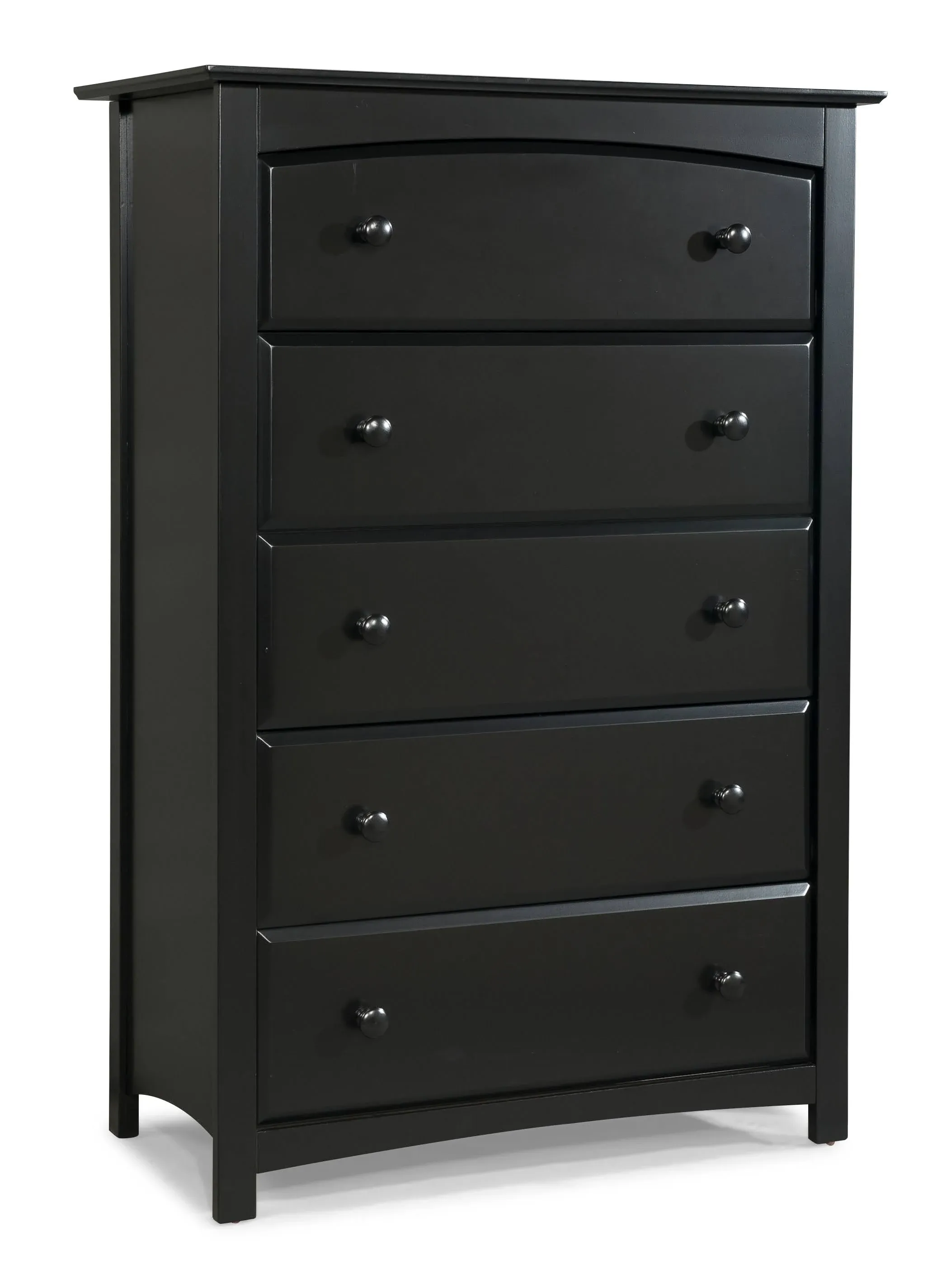 Storkcraft Kenton 5-Drawer Dresser, Black