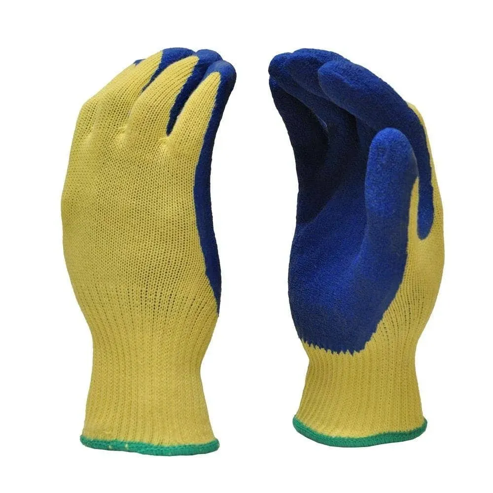 G & F Products Latex Coated Cut Resistant Work Gloves