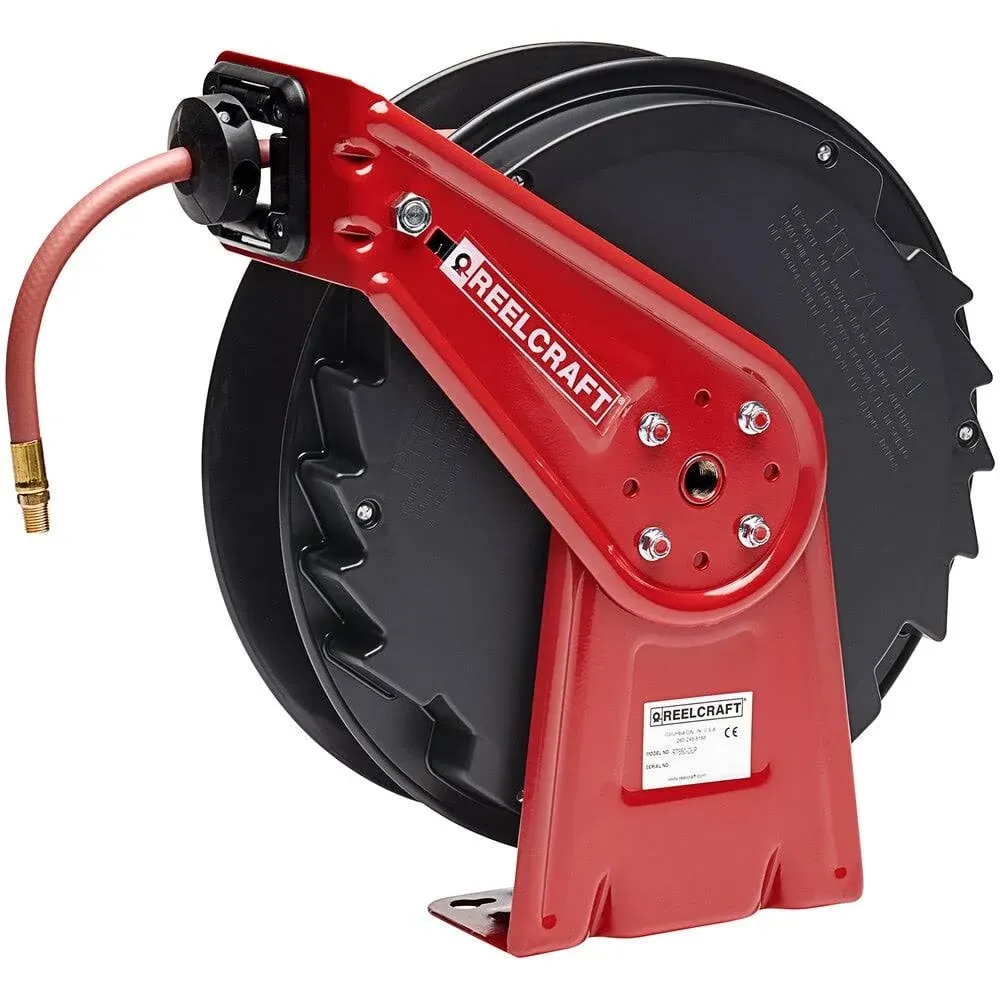 Series RT Spring Retractable Air Hose Reel / Water Hose Reel 3/8