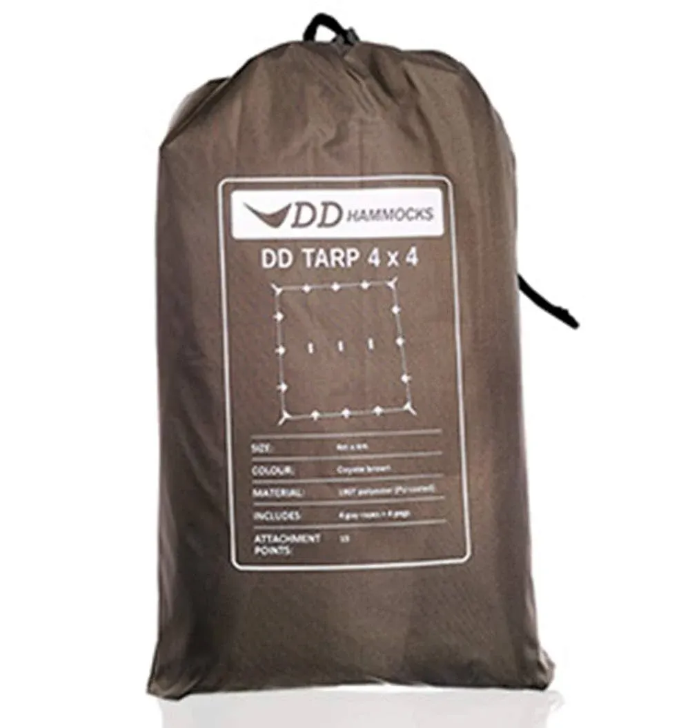 DD Hammocks JAPAN DD Tarp 4×4 Coyote Brown Camping Outdoor Japan F/S New