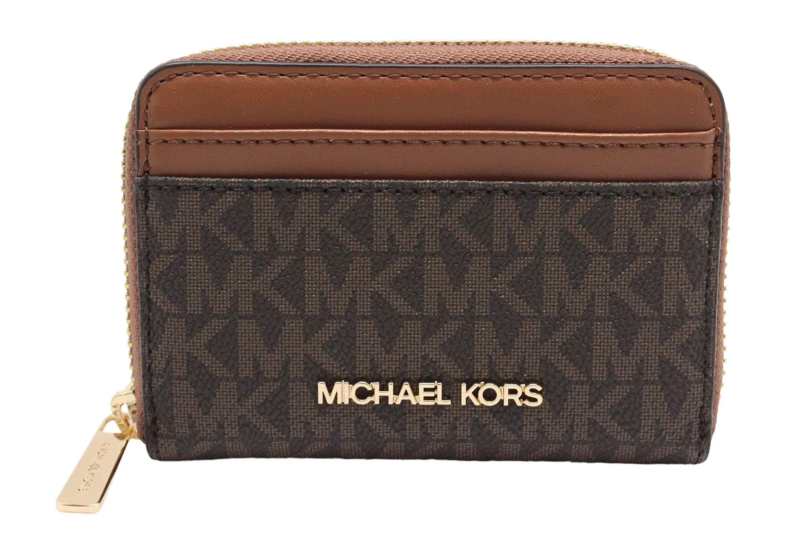 Michael Kors Jet Set Medium Zip Around Card Case Wallet