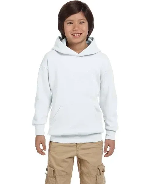 Hanes Youth 7.8 oz. EcoSmart 50/50 Pullover Hooded Sweatshirt