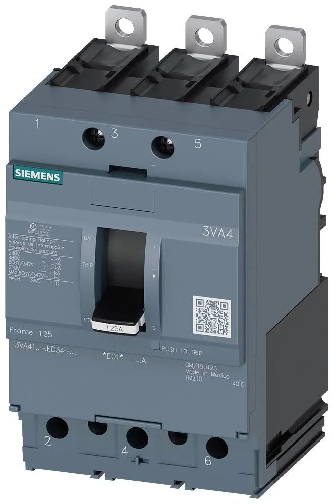 Siemens Circuit Breaker 3VA4140-4ED34-0AA0