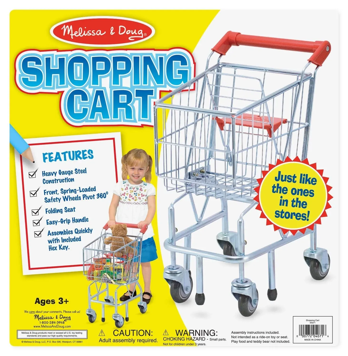 Melissa Doug Shopping Cart Toy