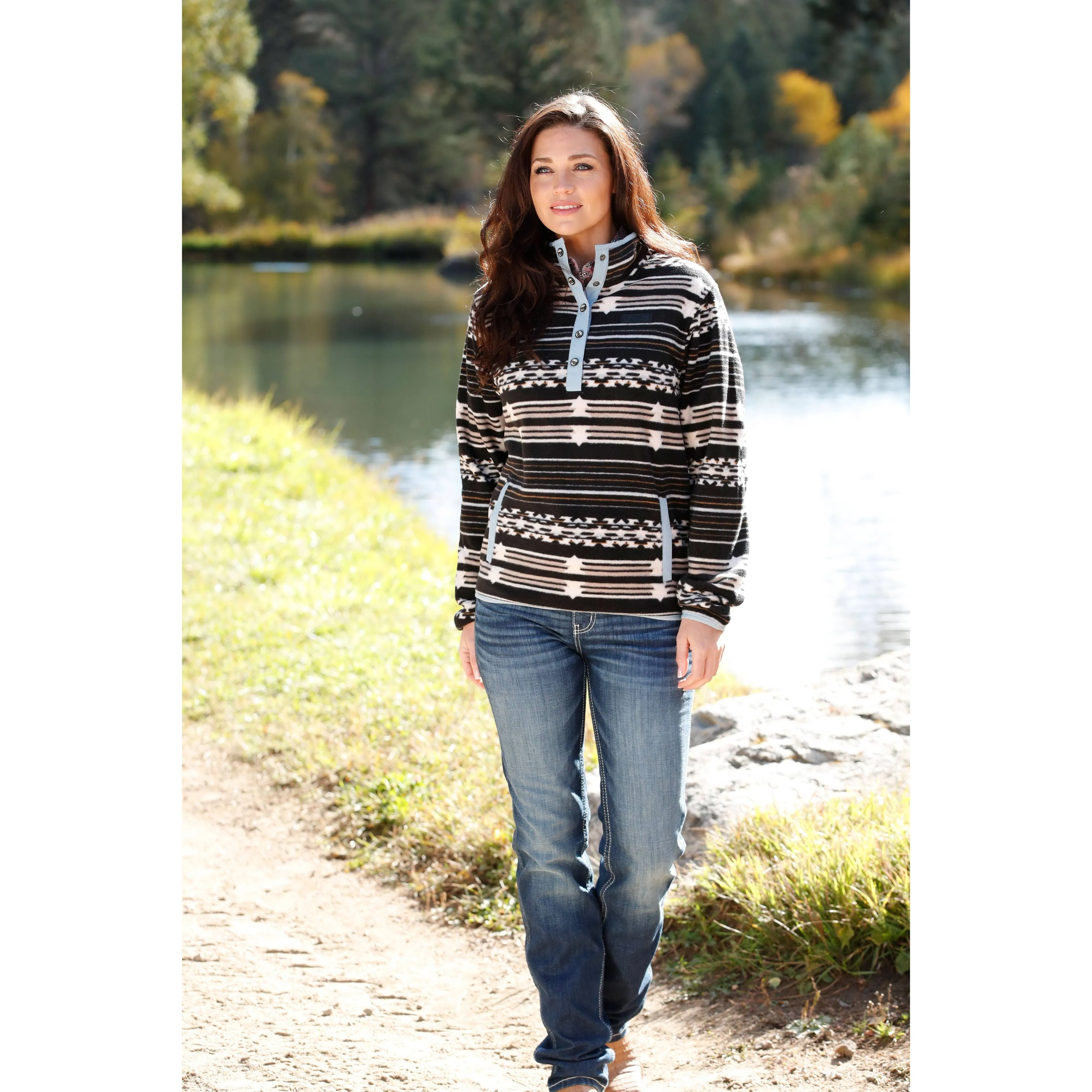 Cinch Women's Polar Fleece Pullover