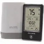 AcuRite Rain Gauge Wireless Digital Display Outdoor Self-Emptying Rain Collector