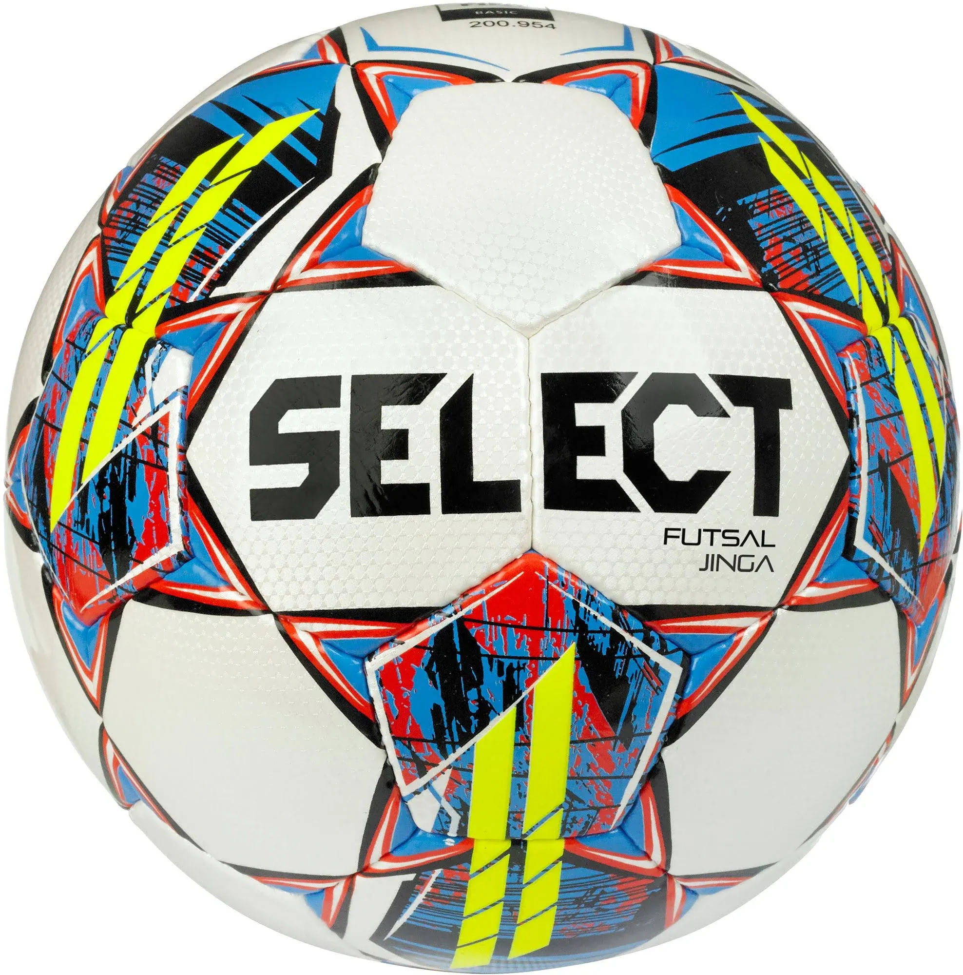 Select Jinga V22 Futsal Ball, White, Senior