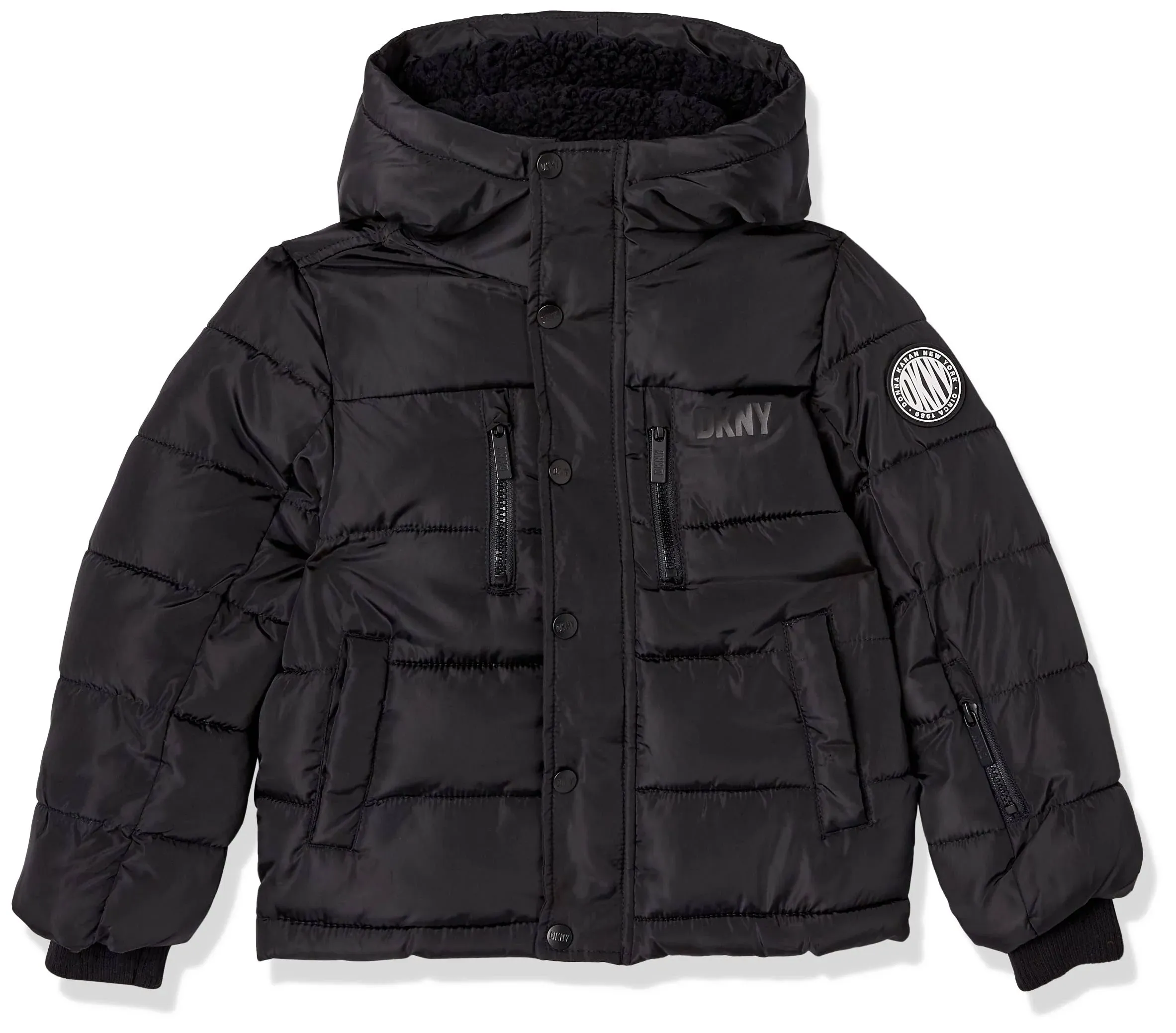 DKNY Boys Heavyweight Puffer Jacket