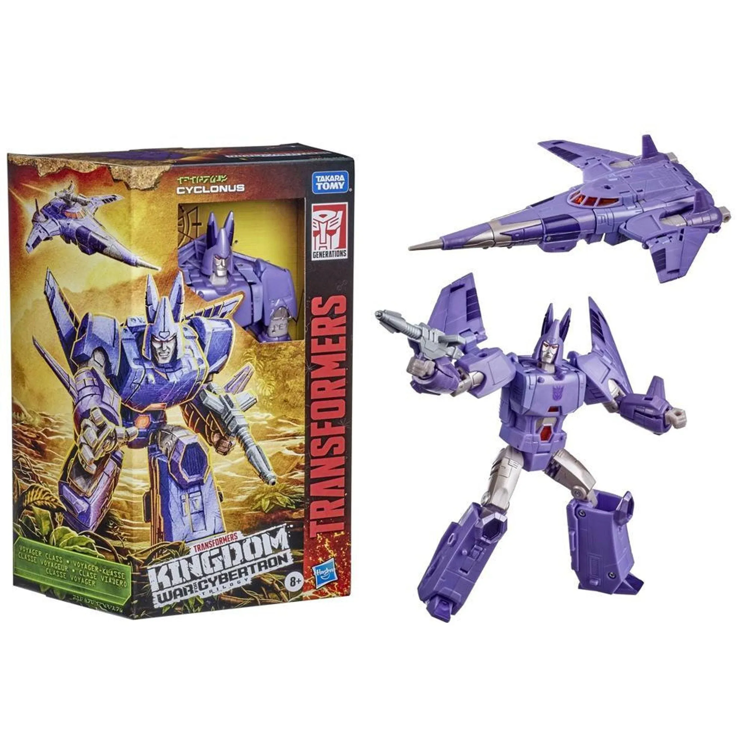 Transformers Generations War for Cybertron Kingdom Voyager Cyclonus