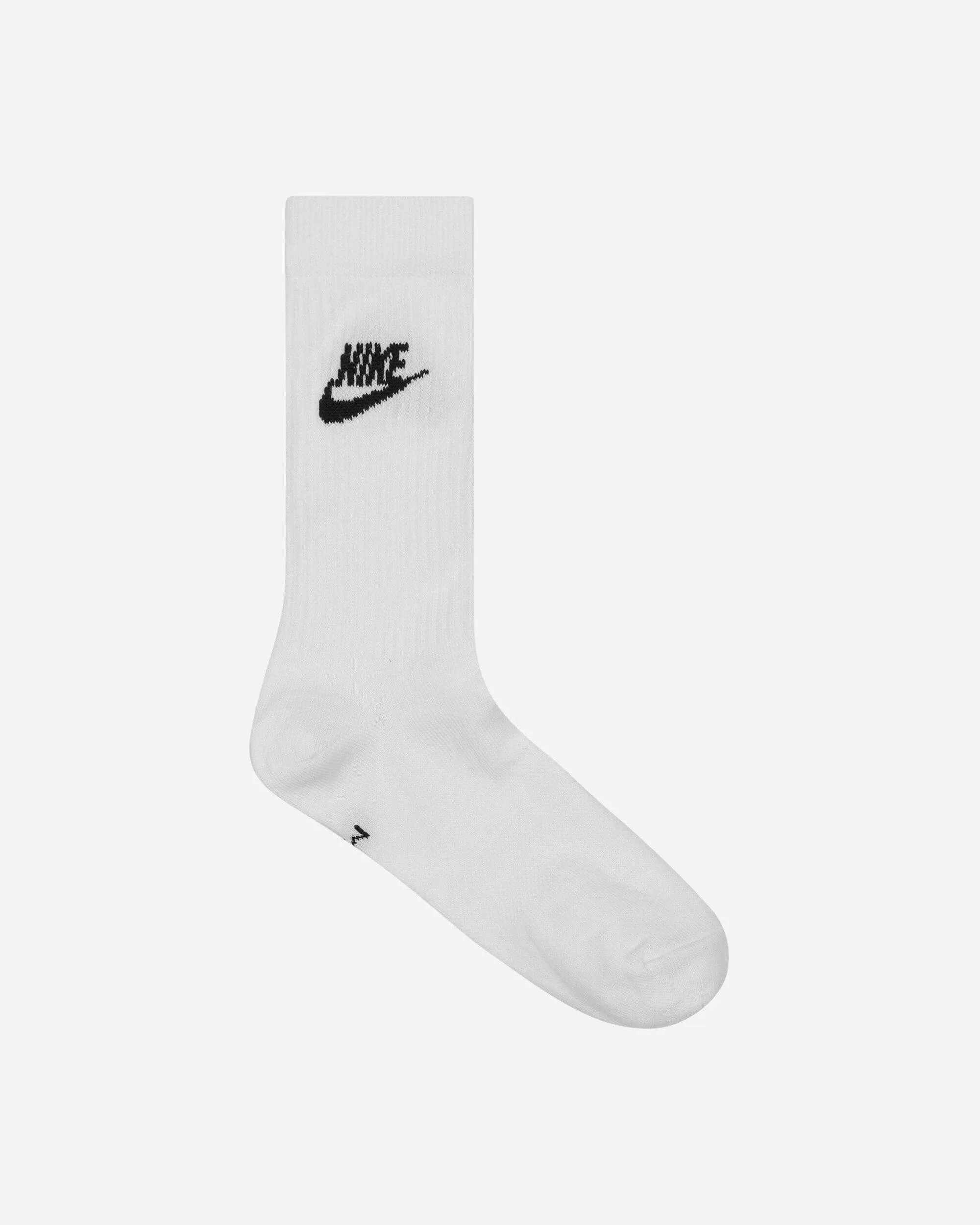 Nike Sportswear Everyday Essential Crew Socks (3 Pack) - White