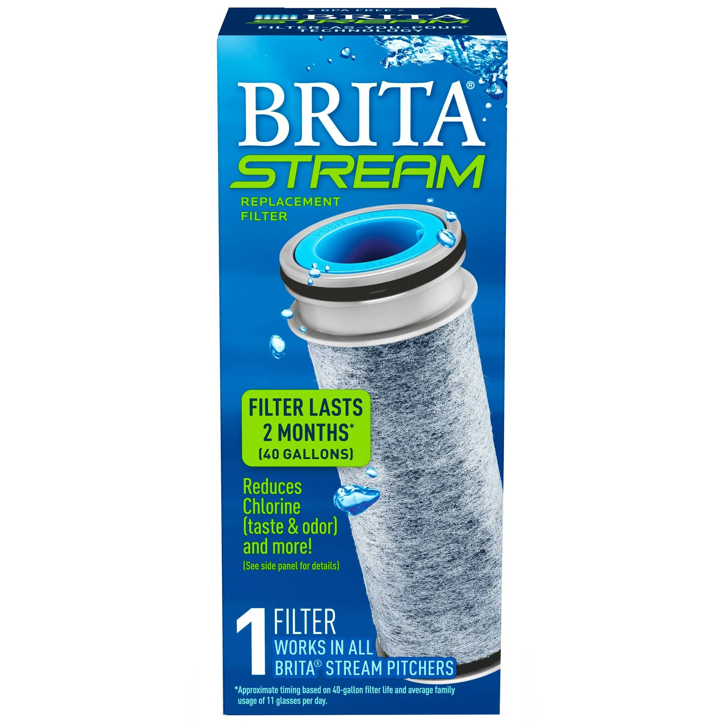 Brita Stream Pitcher Replacement Filter