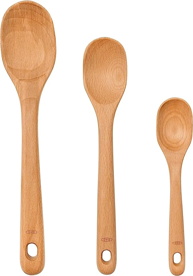 OXO Good Grips 3- Piece Wooden Utensil Set