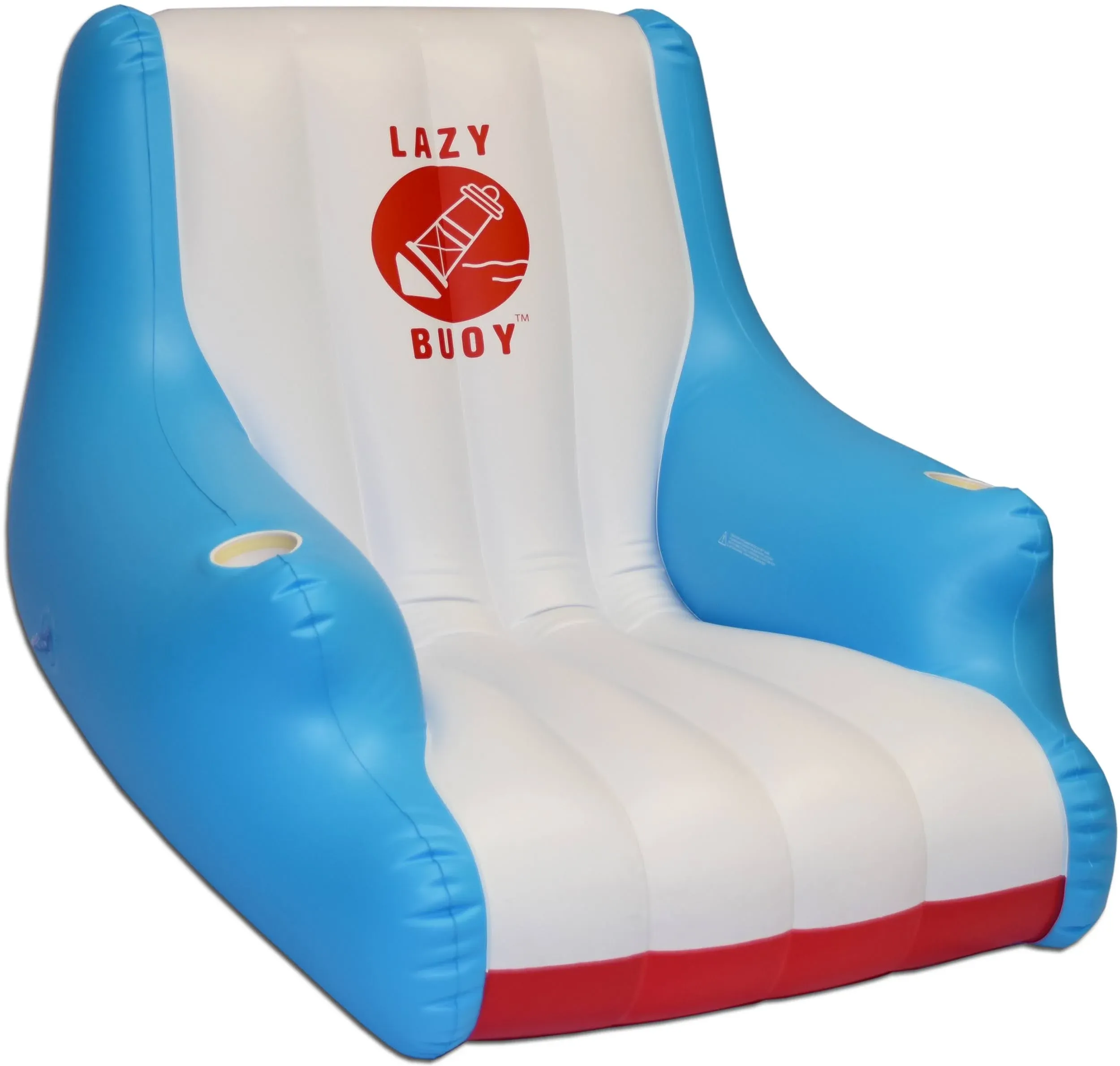 GoFloats Lazy Buoy Floating Pool Lounge Chair with Cup Holders for Adults - The Most Comfortable Pool Chair Float EVER