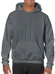 Gildan Adult Fleece Hooded Sweatshirt, Style G18500, Multipack, Charcoal