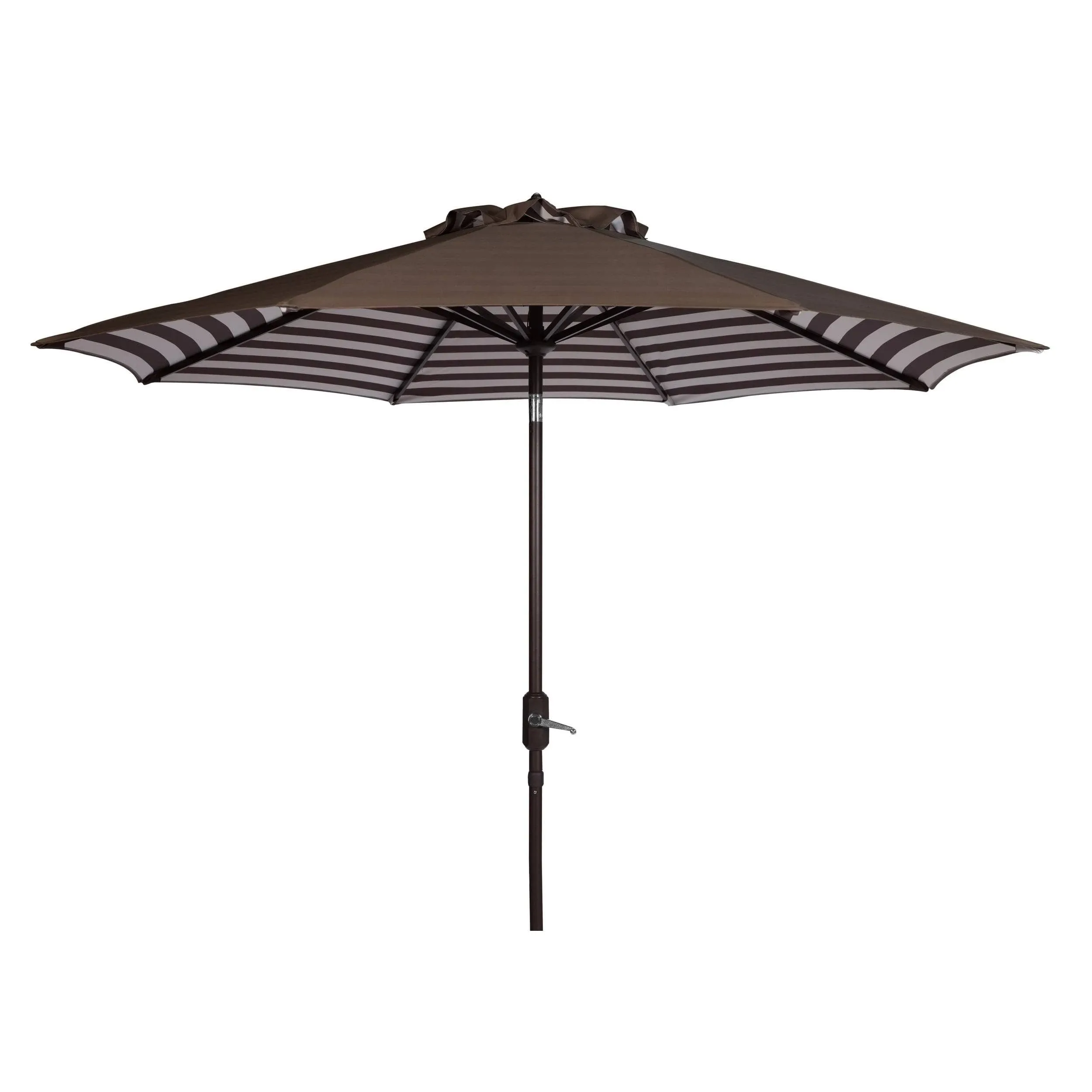 Safavieh Hadire Striped Inside Out Crank Outdoor Umbrella