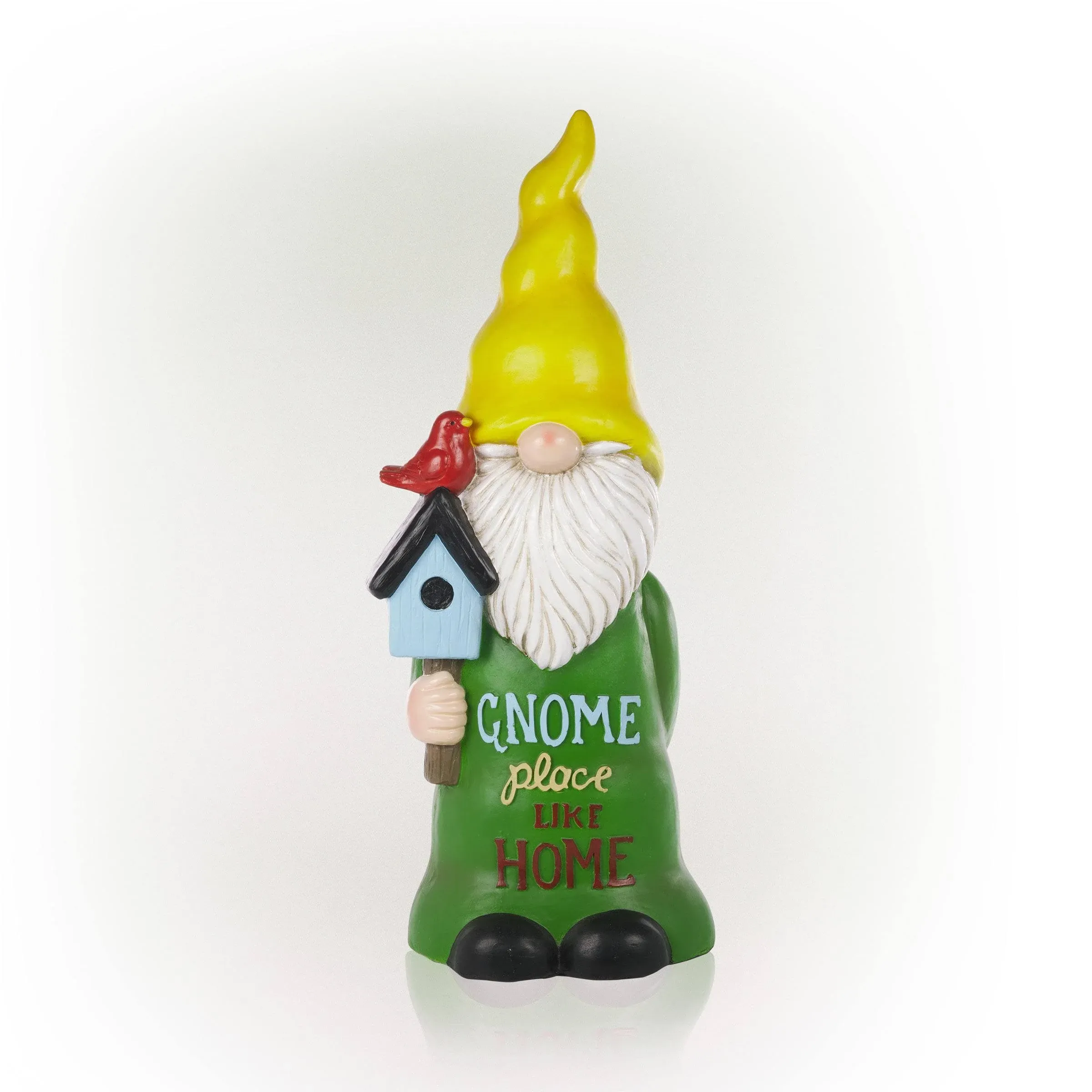 Alpine Corporation Gnome Place Like Home Garden Gnome Outdoor Statue