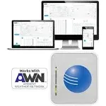 Ambient Weather WEATHERBRIDGE Universal WiFi IP Ethernet Server for Weather Stations