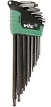 Wiha 13 Piece T5 to T50 Chrome Vanadium Molybdenum L-Key Long Arm Torx