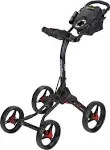 Bag Boy Quad XL Push Cart (Matte Black/Red)