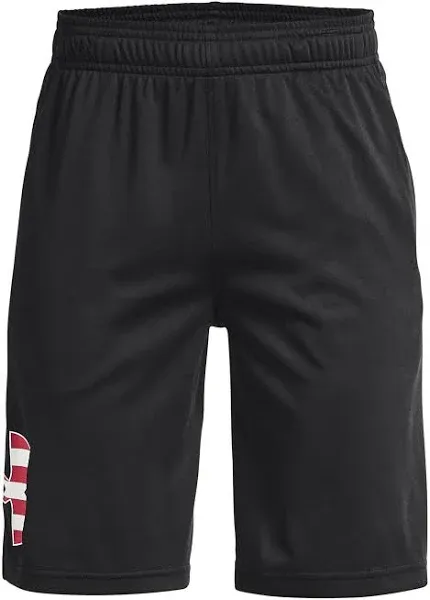 Boys' Under Armour Freedom Prototype Shorts Large Black