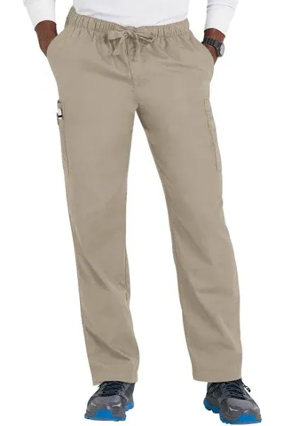 "Men's Drawstring Cargo Scrub Pant"