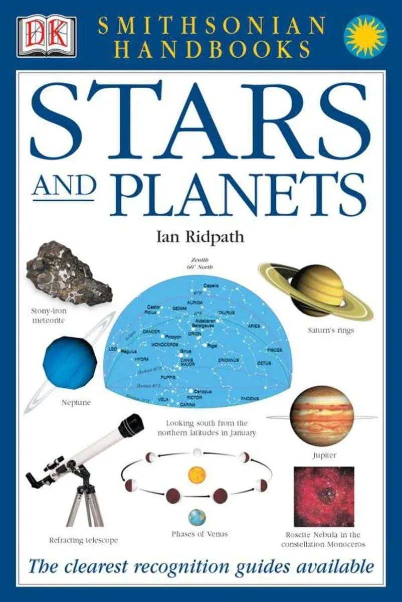 SMITHSONIAN HANDBOOKS: STARS AND PLANETS (SMITHSONIAN By Ian Ridpath *BRAND NEW*