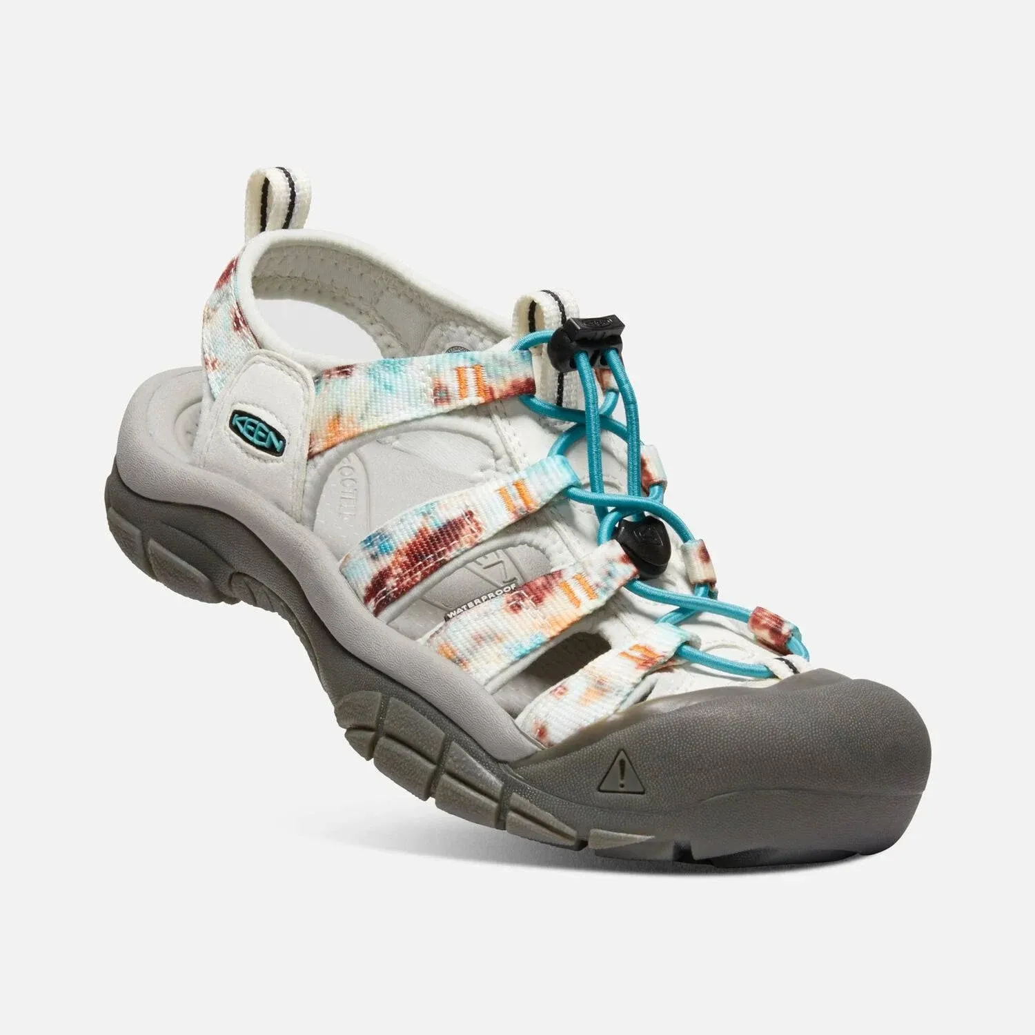 NIB Keen 1026243 Women&#039;s Newport H2 Drizzle/Porcel<wbr/>ain Multisport Sandal