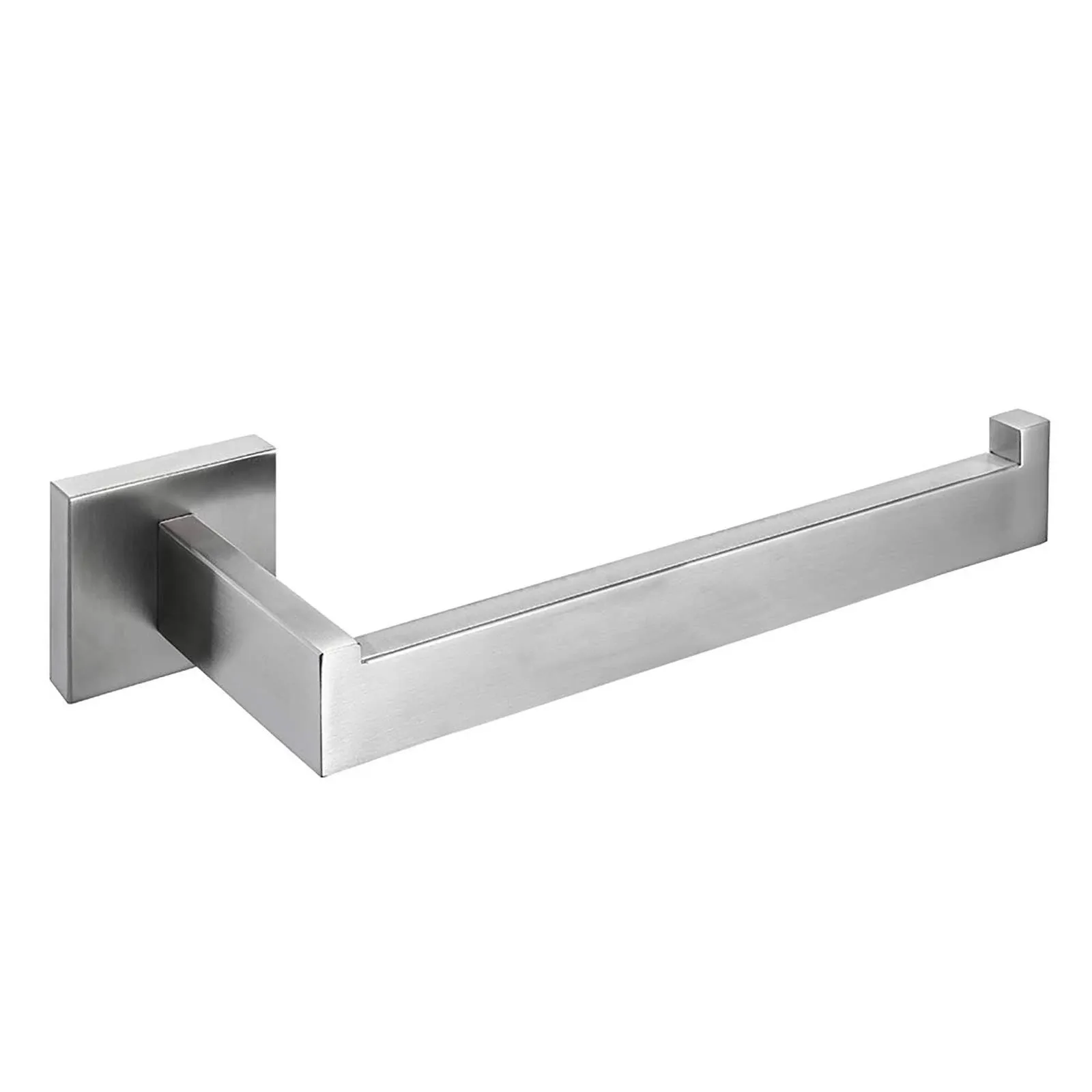 Nolimas Brushed Nickel Bath Hand Towel Bar Single Bars Ring Classic Wall Mounted ...