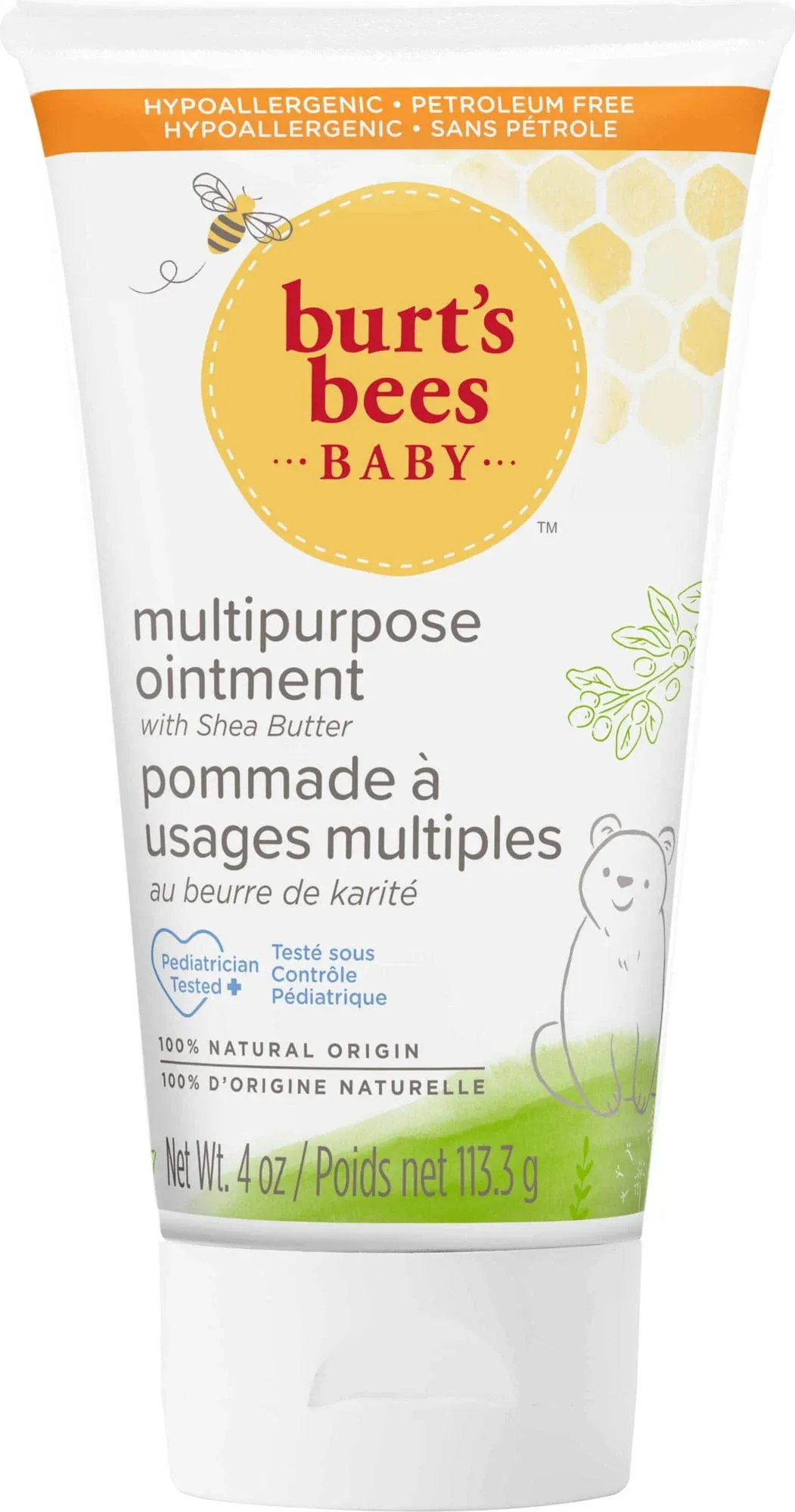 Burt’s Bees Baby Multipurpose Hypoallergenic Ointment + Shea Butter 114g