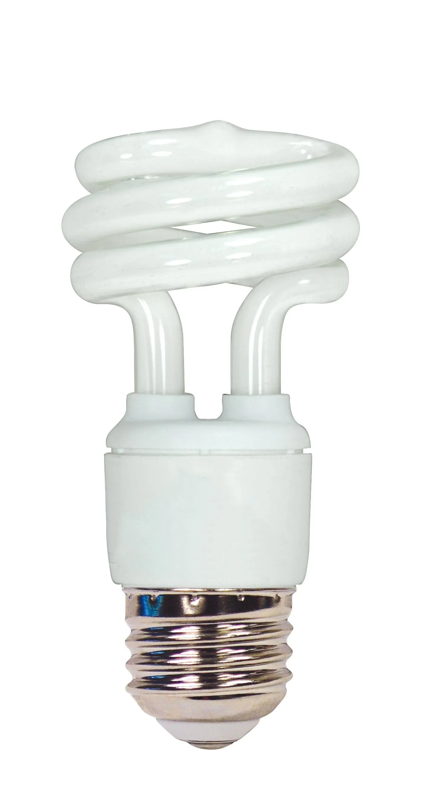 Satco T2 11 Watt Fluorescent Spiral Bulb S7214