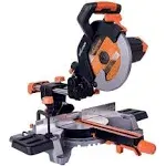 Evolution Power Tools r255sms 10-Inch Sliding Miter Saw Multi-Material R255SMS+ 