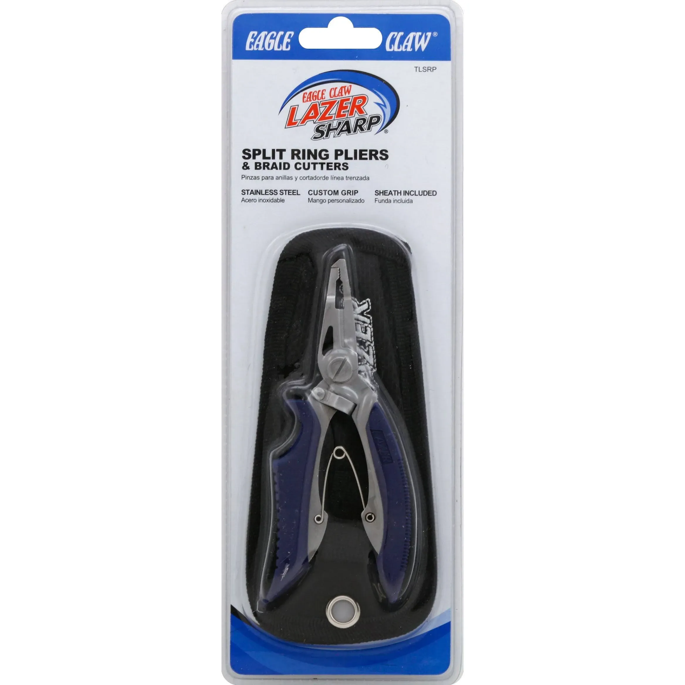 Eagle Claw Split Ring Pliers w/Braid Cutter