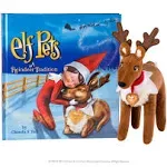 The Elf on the Shelf Elf Pets Storybook and  Reindeer Tradition Figurine Plush