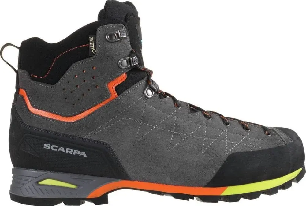 Scarpa Men's Zodiac Plus GTX - Shark/Orange - 41