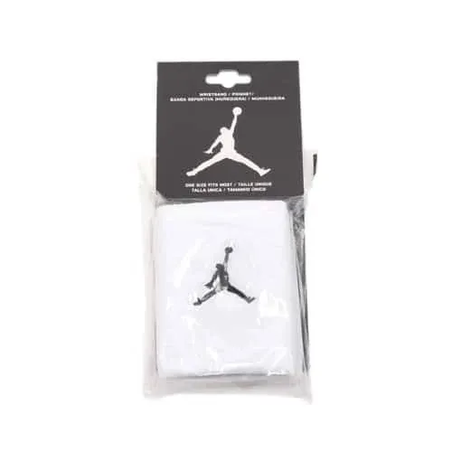 Jordan Jumpman Wristbands - White/Black