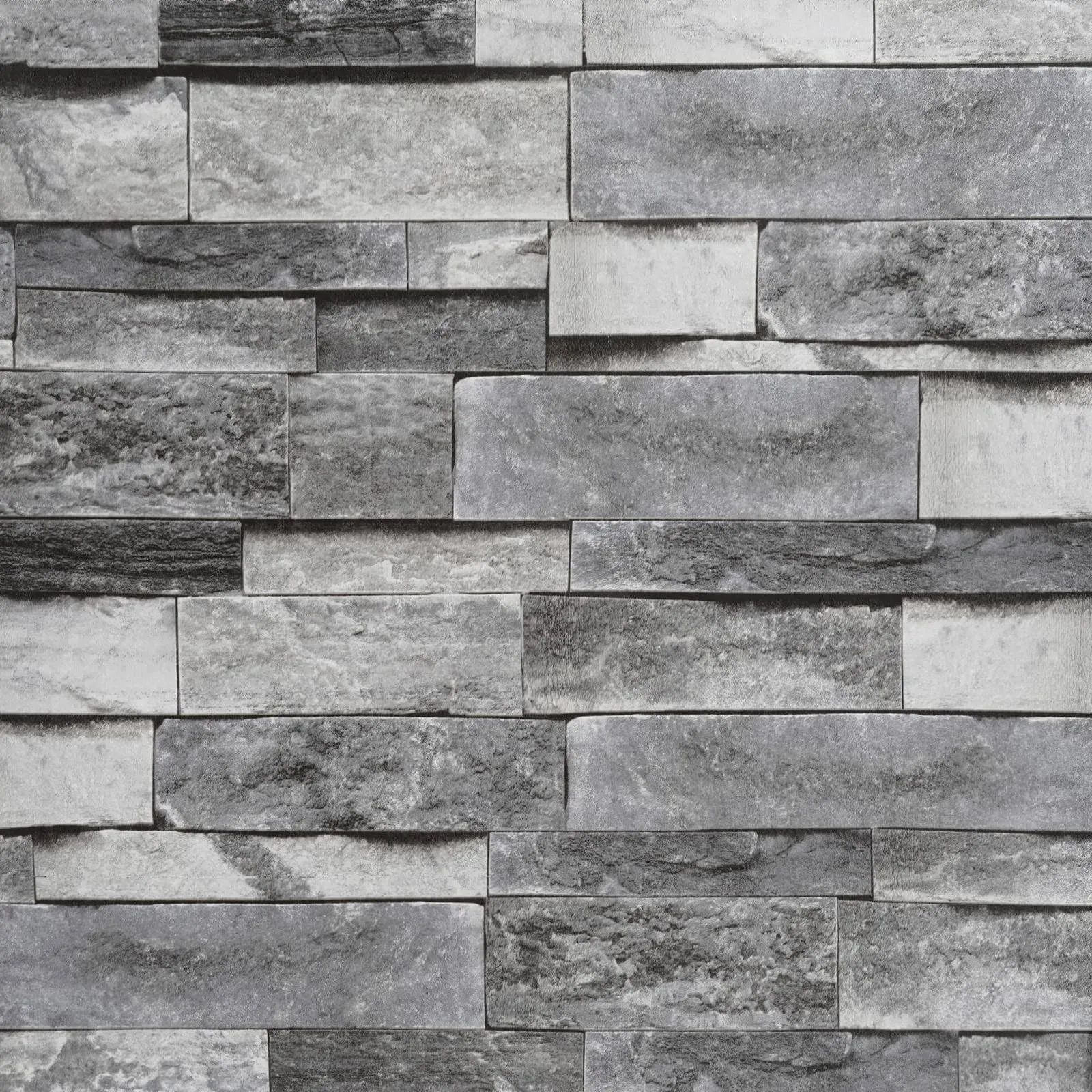 ConCus-T Grey Brick Wallpaper