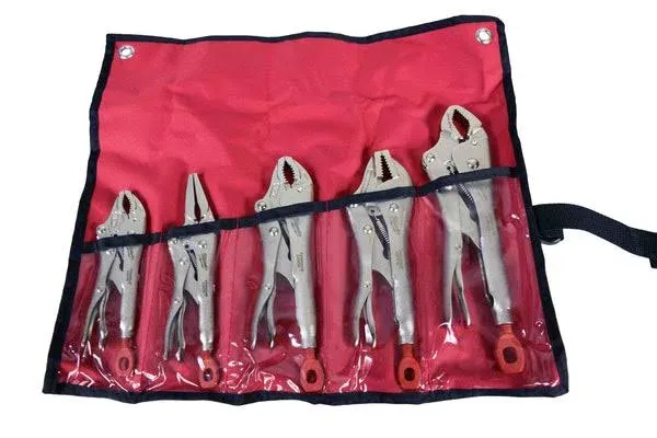 Milwaukee - 48-22-3695 - Torque Lock Locking Pliers Kit - 5 Pc.