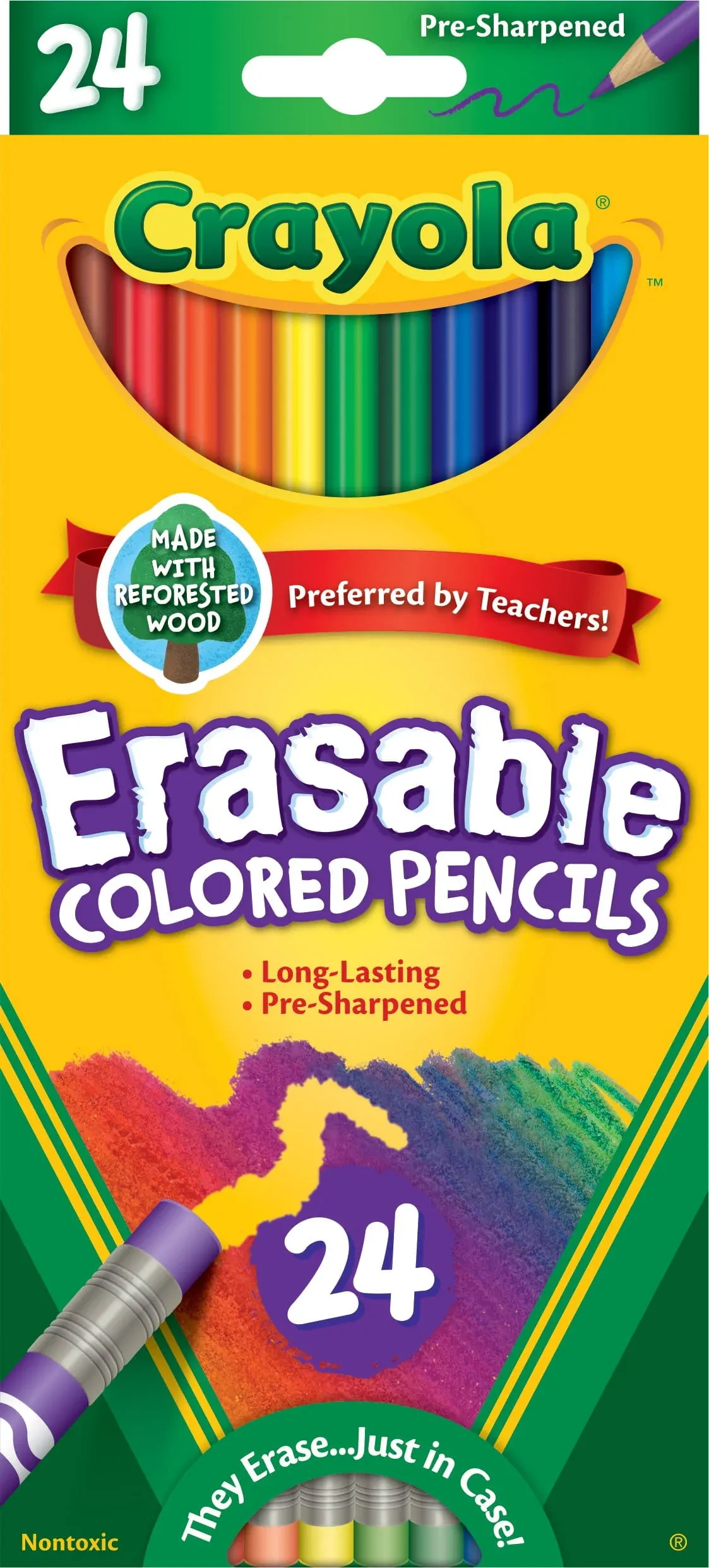 Crayola Erasable Colored Pencils (24)