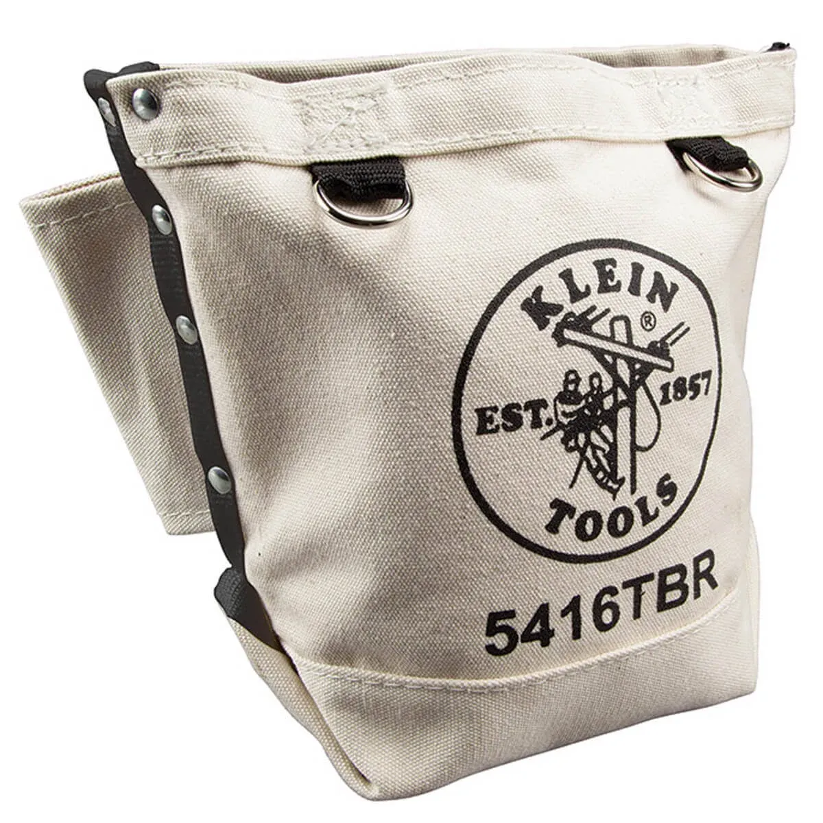 Klein Tools 5416TBR 10" Canvas Bolt Retention Pouch