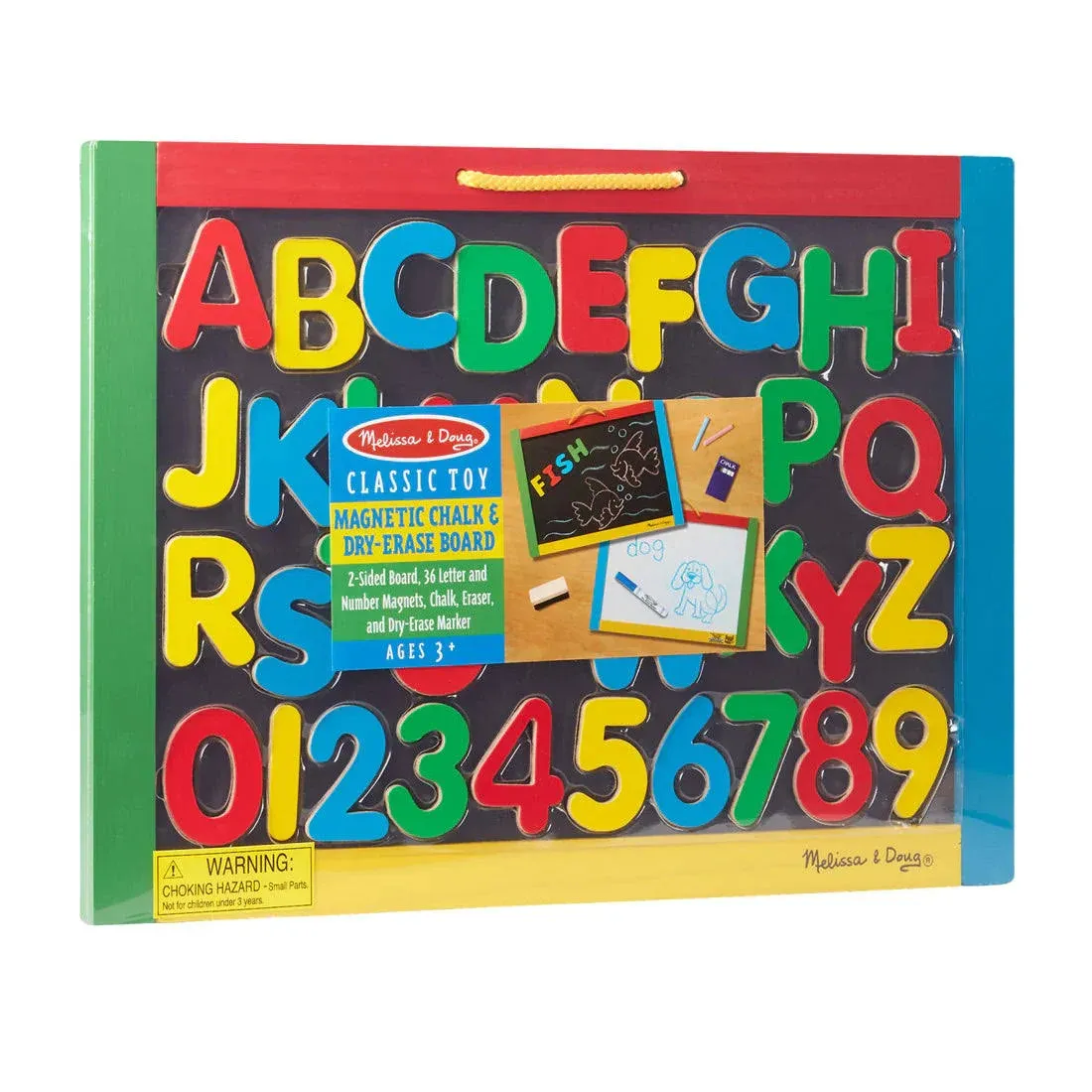 Melissa & Doug Magnetic Chalkboard/Dry-Erase Board