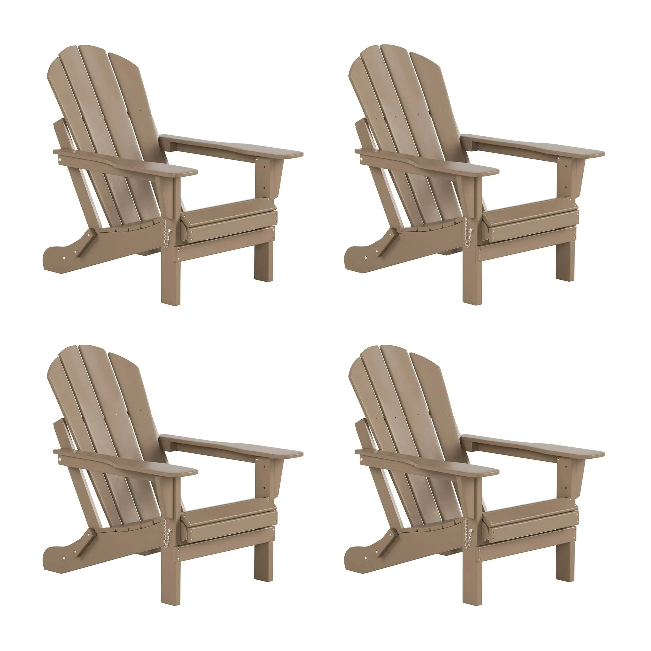 Westin Furniture Outdoor Folding Adirondack Chair